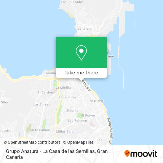 Grupo Anatura - La Casa de las Semillas map