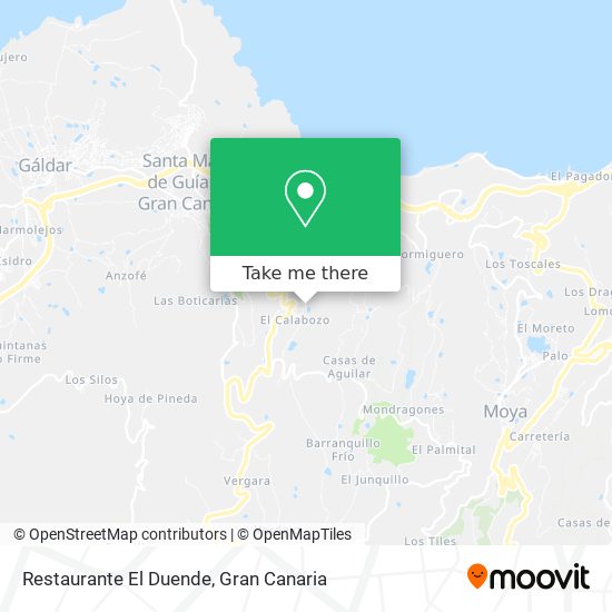 Restaurante El Duende map