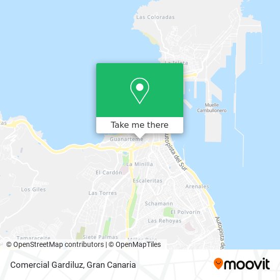 Comercial Gardiluz map