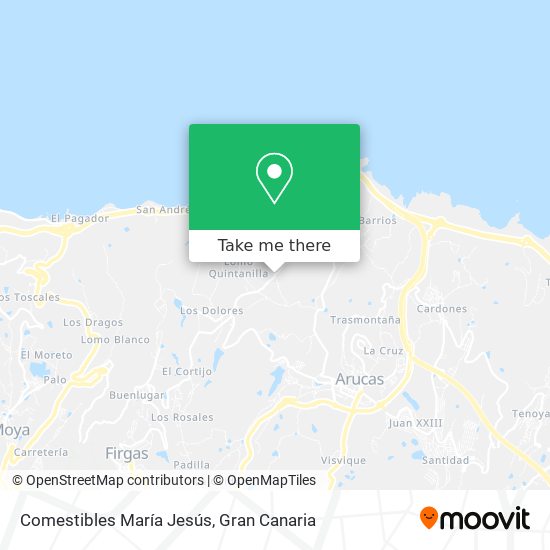 Comestibles María Jesús map
