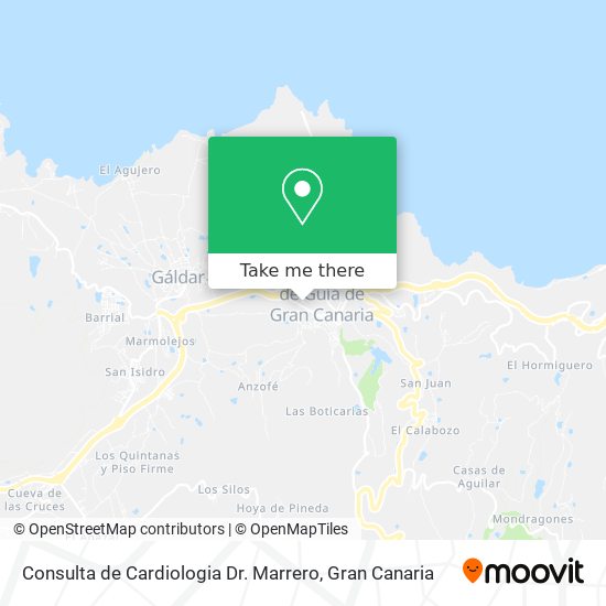 Consulta de Cardiologia Dr. Marrero map
