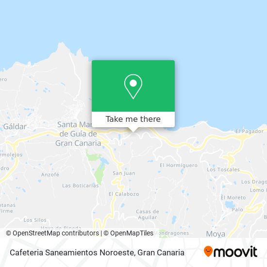 Cafeteria Saneamientos Noroeste map