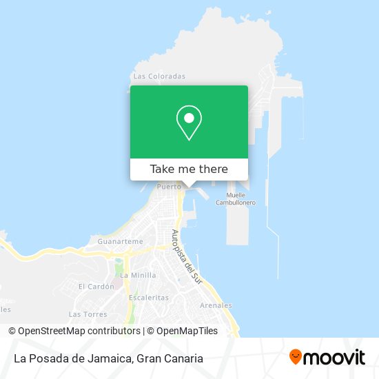 La Posada de Jamaica map
