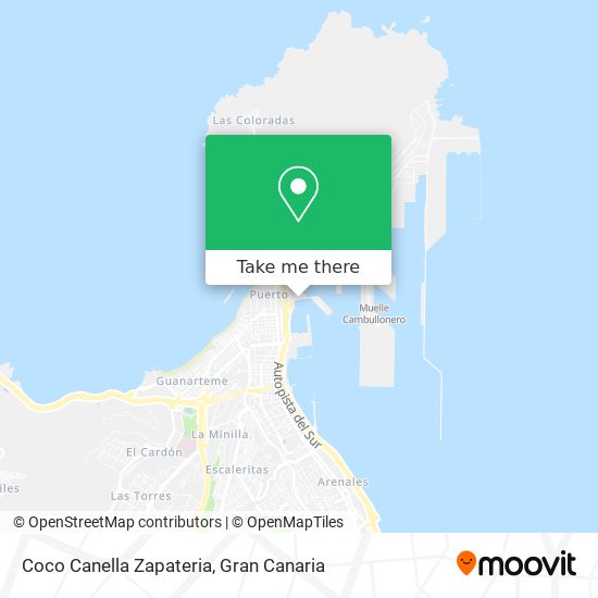 Coco Canella Zapateria map