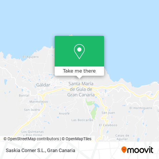 Saskia Corner S.L. map