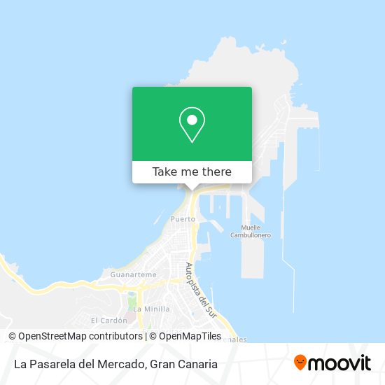 La Pasarela del Mercado map