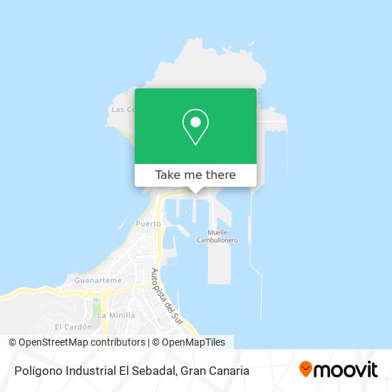 Polígono Industrial El Sebadal map
