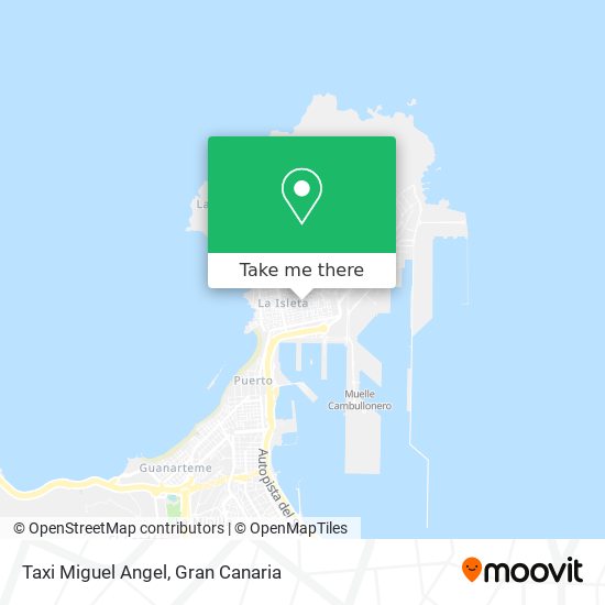 Taxi Miguel Angel map