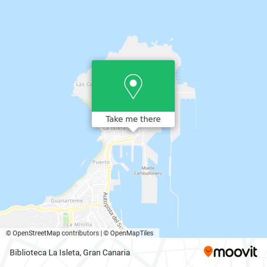 Biblioteca La Isleta map