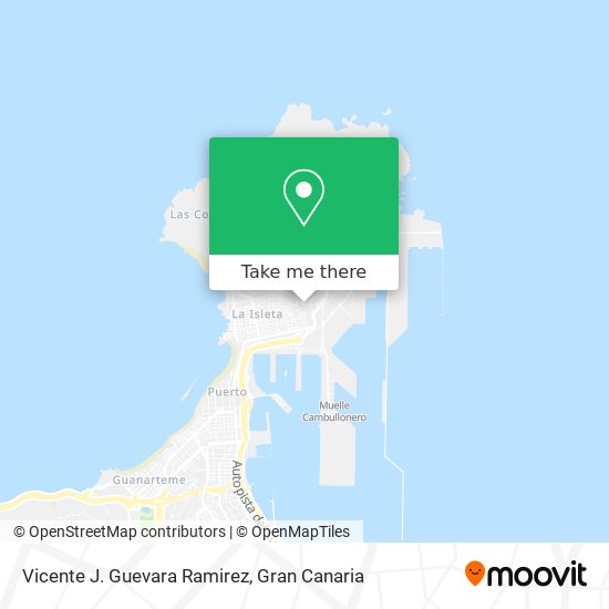 Vicente J. Guevara Ramirez map