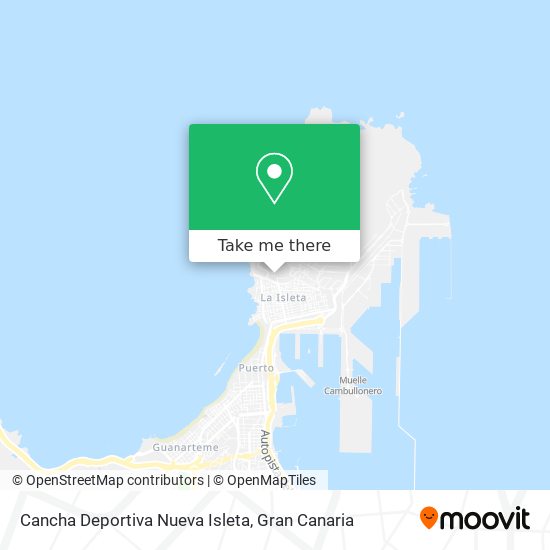 Cancha Deportiva Nueva Isleta map