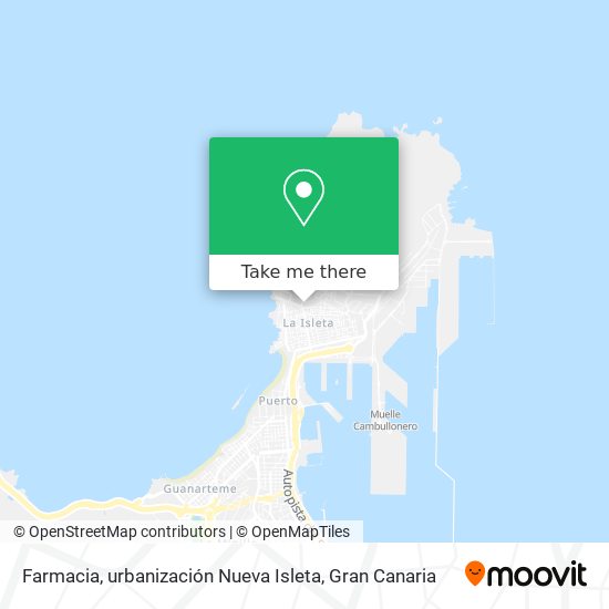 Farmacia, urbanización Nueva Isleta map