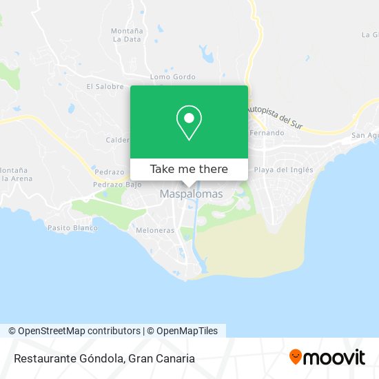 Restaurante Góndola map