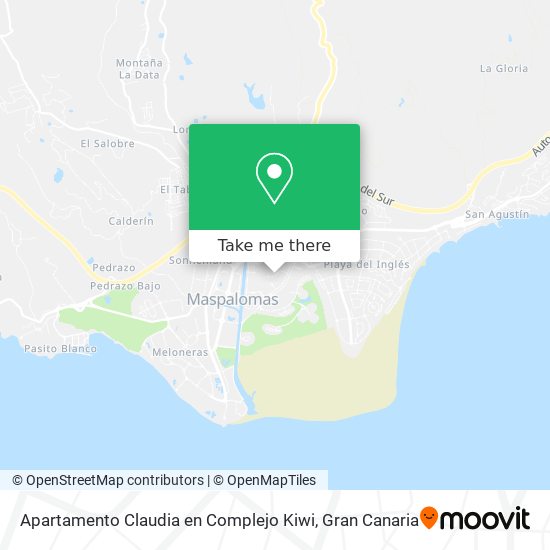 Apartamento Claudia en Complejo Kiwi map