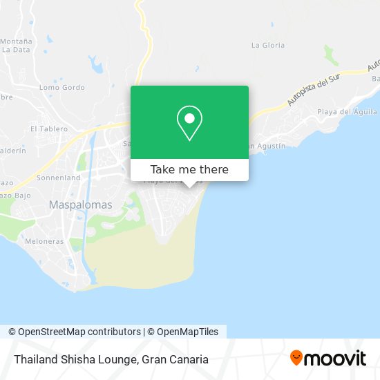 Thailand Shisha Lounge map