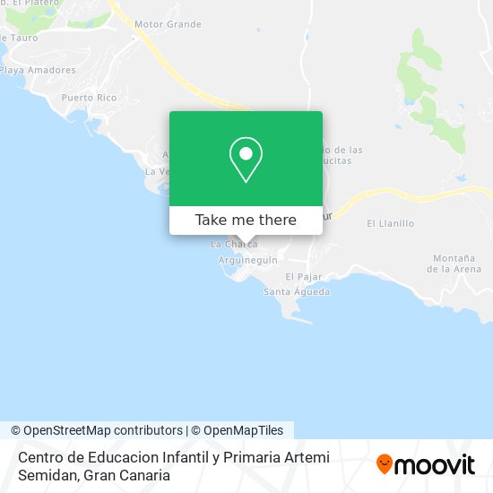Centro de Educacion Infantil y Primaria Artemi Semidan map