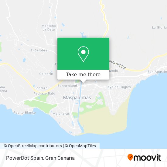 PowerDot Spain map