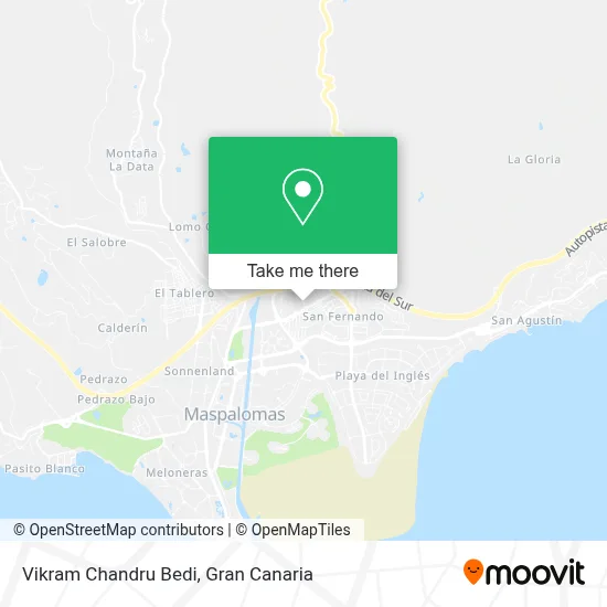 Vikram Chandru Bedi map