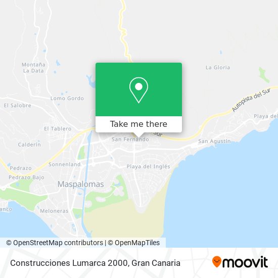 Construcciones Lumarca 2000 map