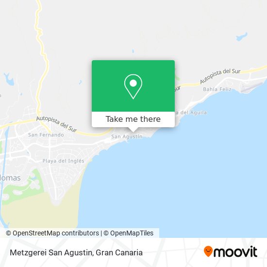 Metzgerei San Agustin map