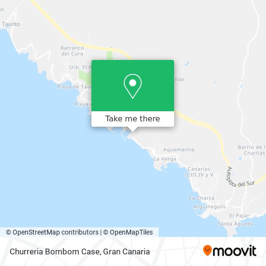 Churreria Bombom Case map