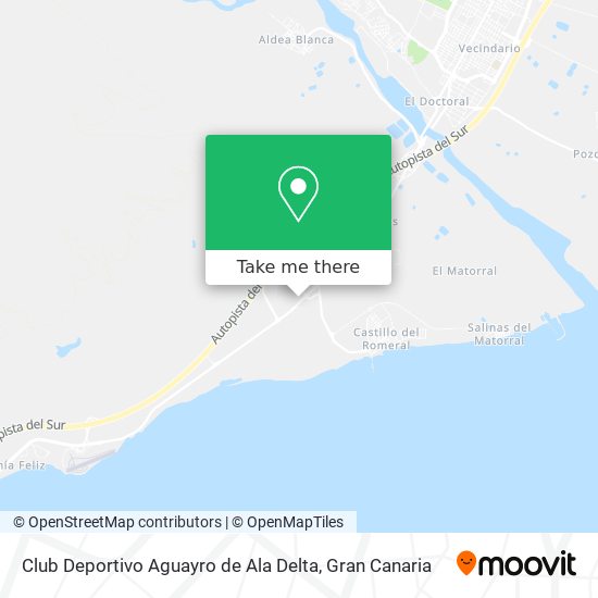 Club Deportivo Aguayro de Ala Delta map