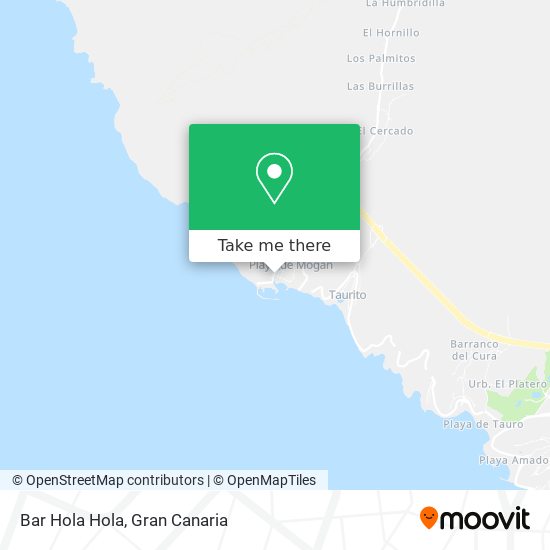 Bar Hola Hola map