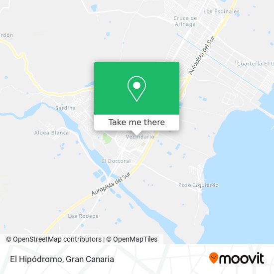 El Hipódromo map