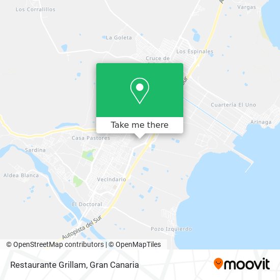 Restaurante Grillam map