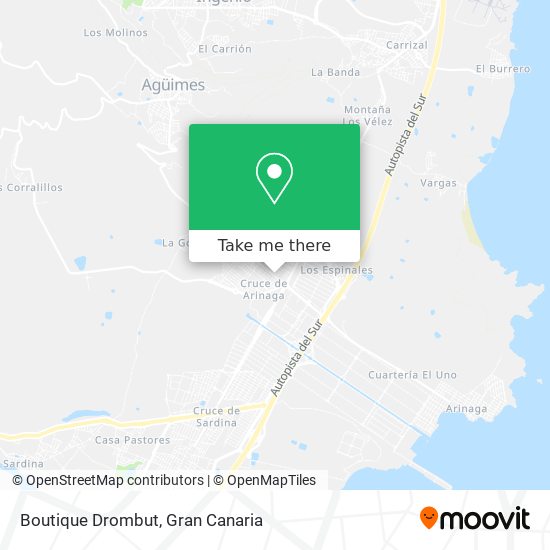 mapa Boutique Drombut