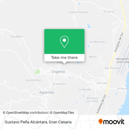 Gustavo Peña Alcántara map