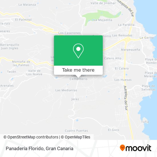 Panadería Florido map