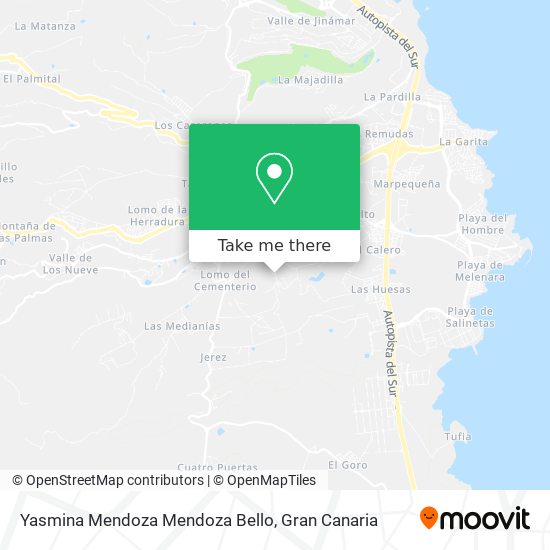 Yasmina Mendoza Mendoza Bello map