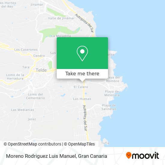 Moreno Rodriguez Luis Manuel map