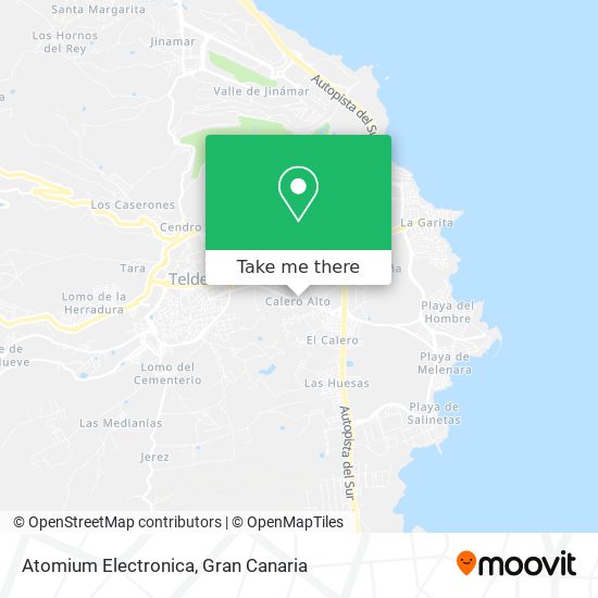 Atomium Electronica map