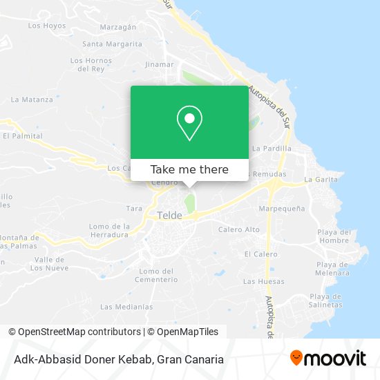mapa Adk-Abbasid Doner Kebab