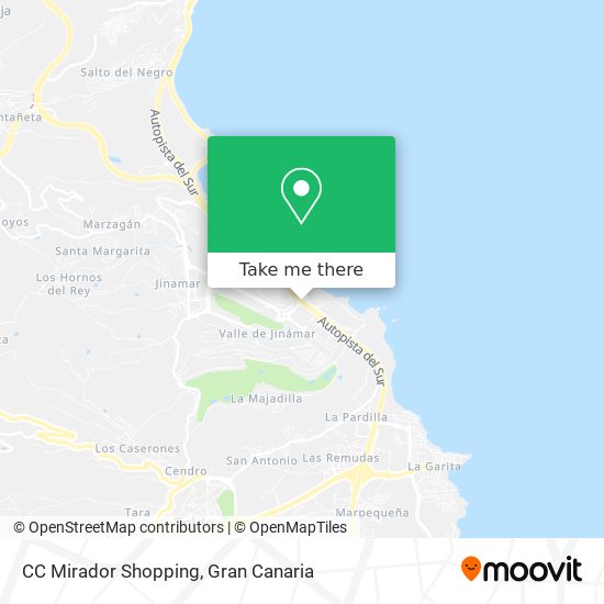 CC Mirador Shopping map