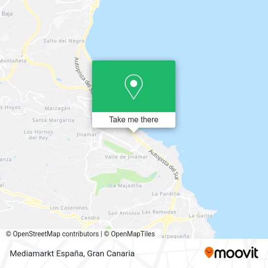 Mediamarkt España map
