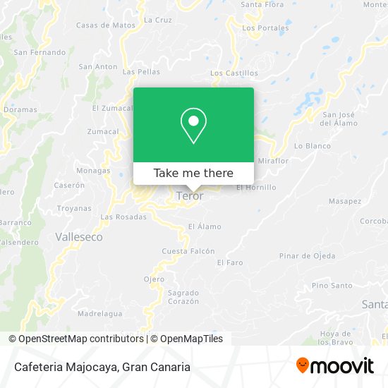 Cafeteria Majocaya map