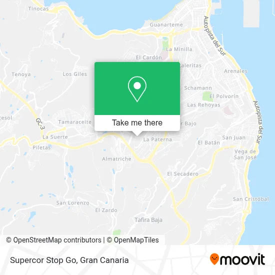 Supercor Stop Go map