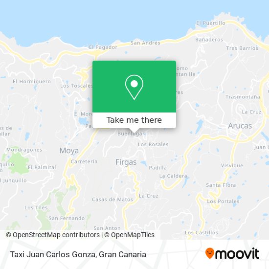 Taxi Juan Carlos Gonza map