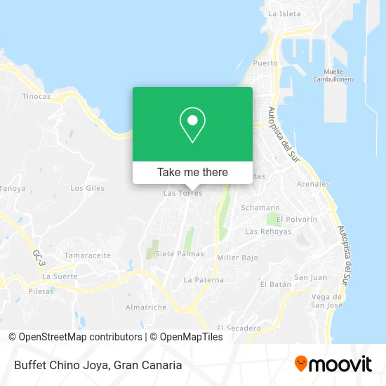 Buffet Chino Joya map