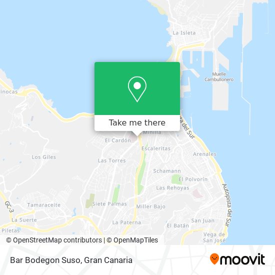Bar Bodegon Suso map