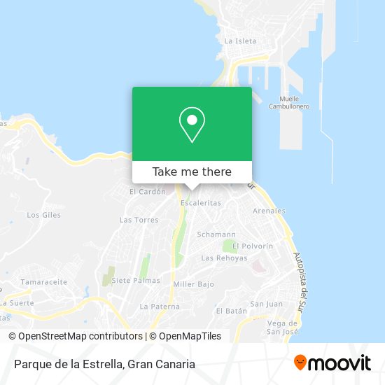 Parque de la Estrella map