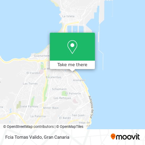 Fcia Tomas Valido map