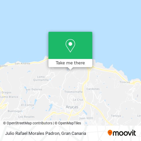 Julio Rafael Morales Padron map