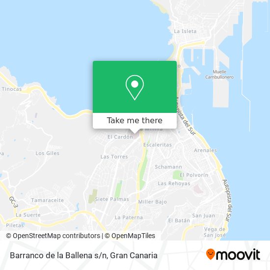 Barranco de la Ballena s/n map