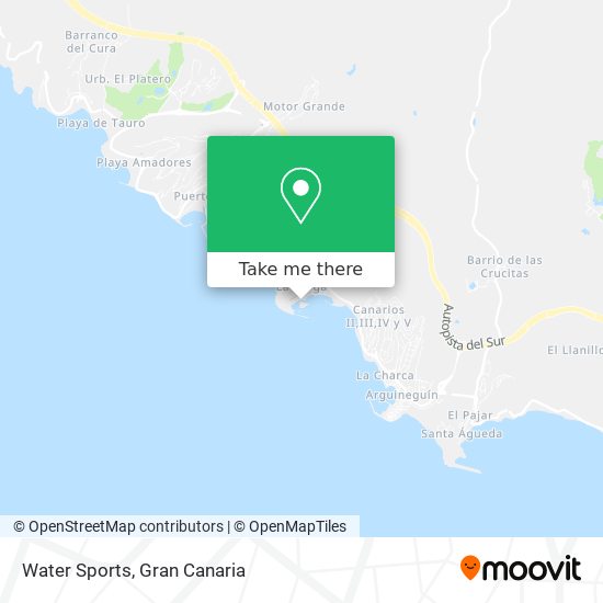 Water Sports map