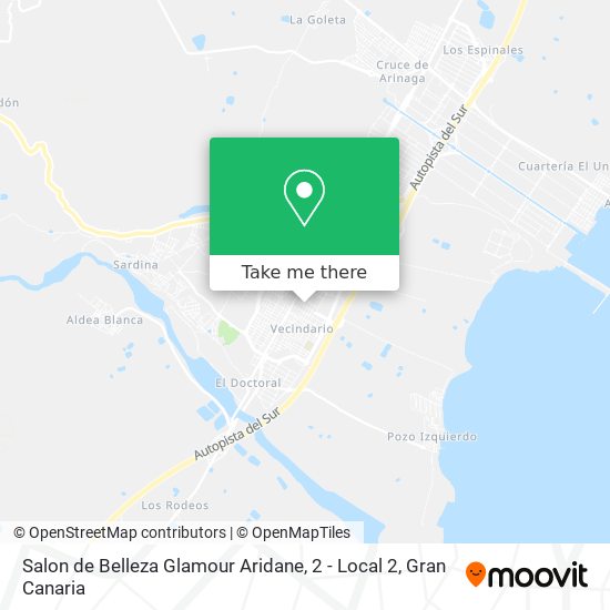 Salon de Belleza Glamour Aridane, 2 - Local 2 map