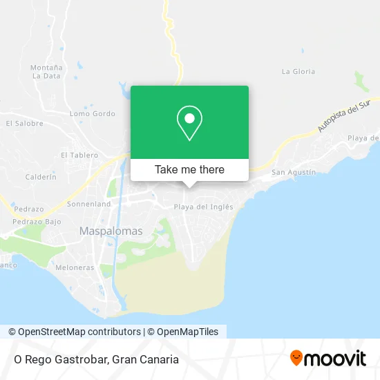 O Rego Gastrobar map